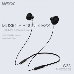 Tai nghe Bluetooth WEX - S33