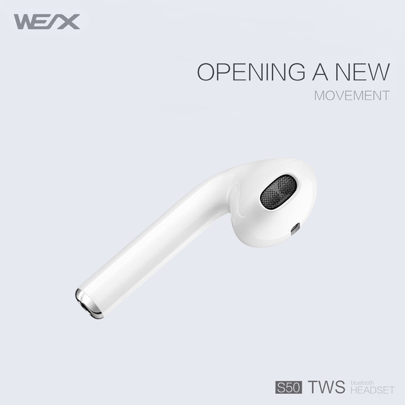 Tai nghe WEX S50 TWS, tai nghe stereo không dây thực sự